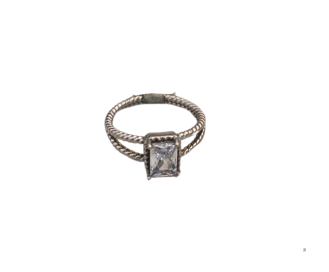 Anillo baguette
