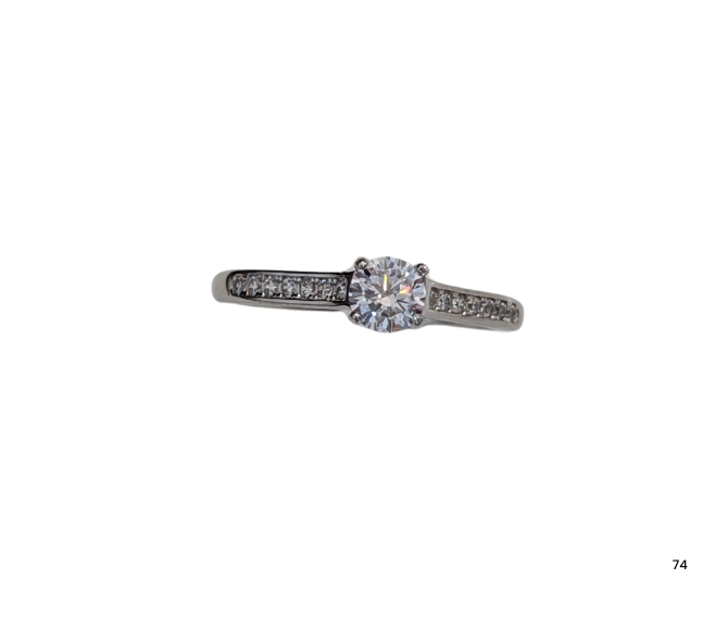 Anillo solitario 5mm