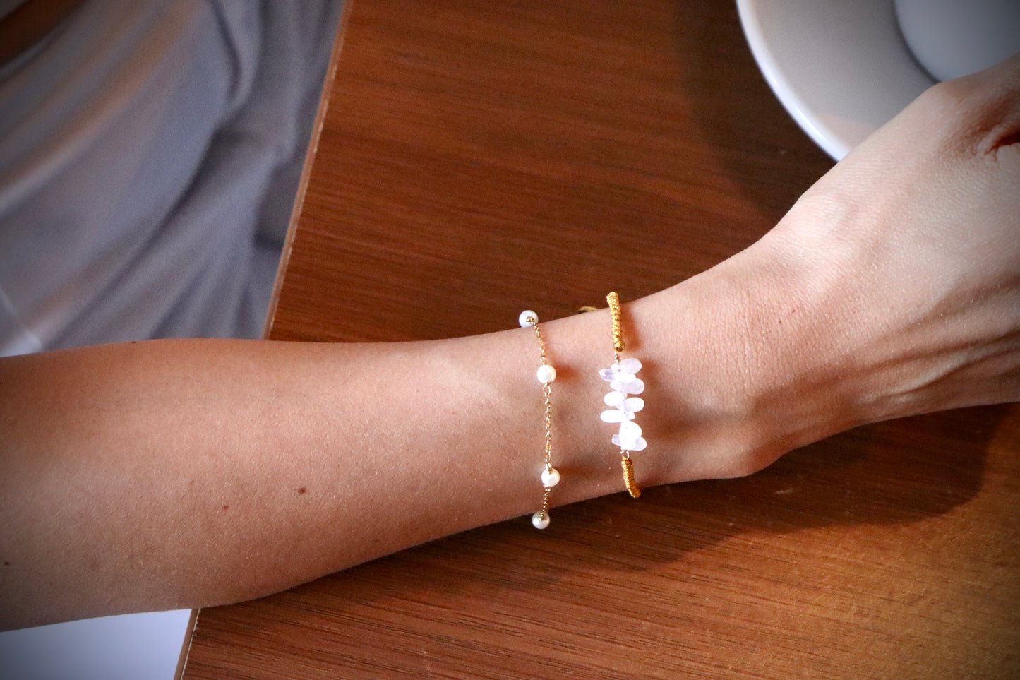 Pulsera gitana piedra luna