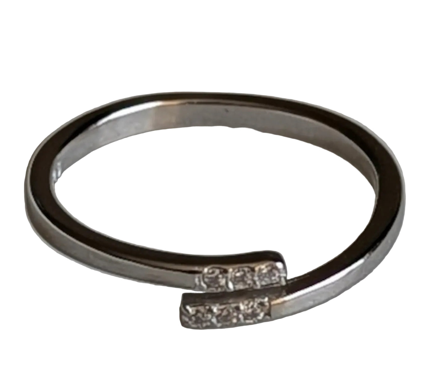 Anillo puntas dobles chispas