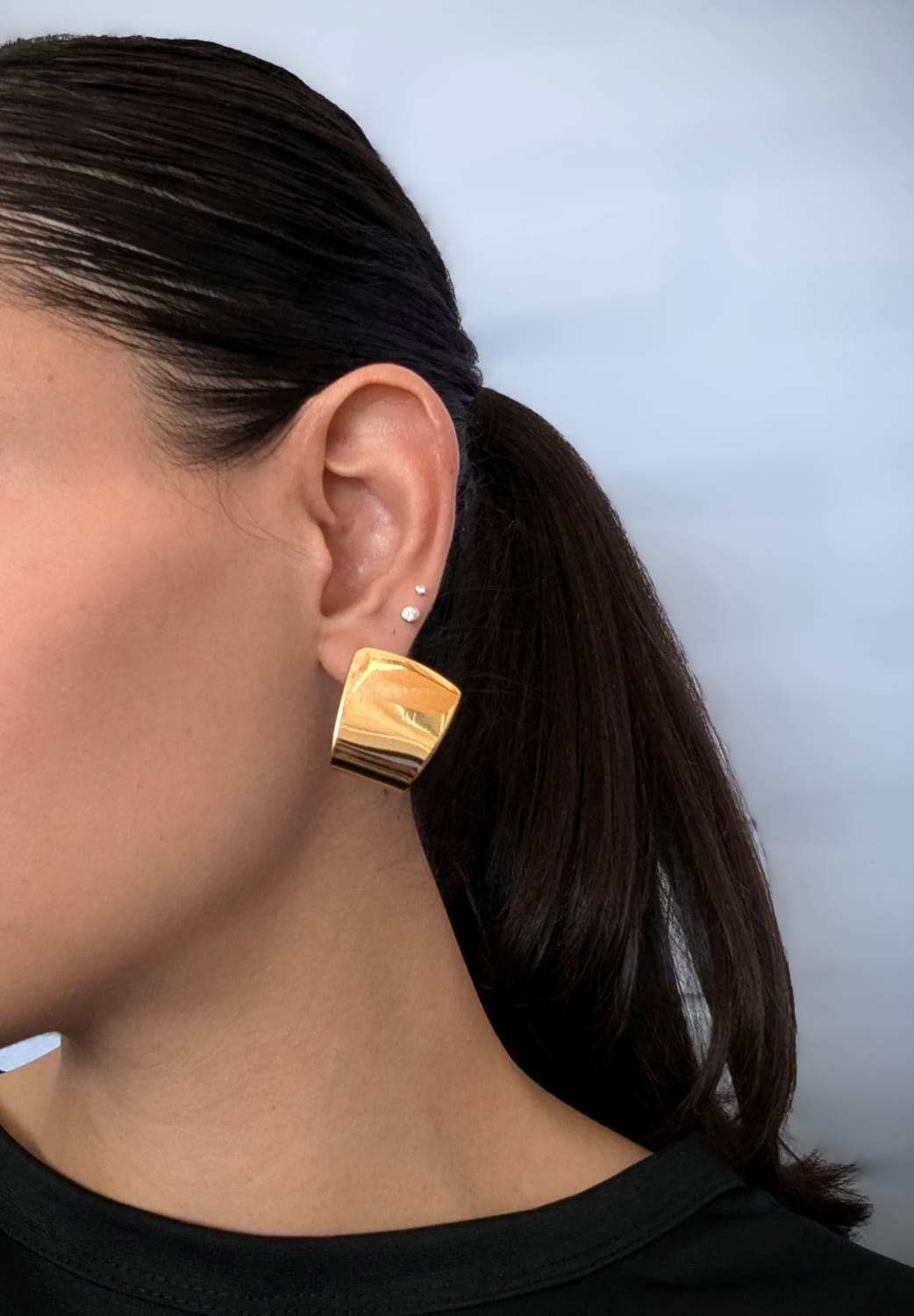 Aretes doblez