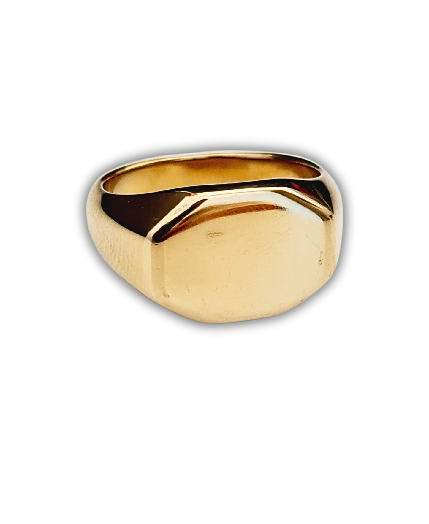 Anillo sello octágono