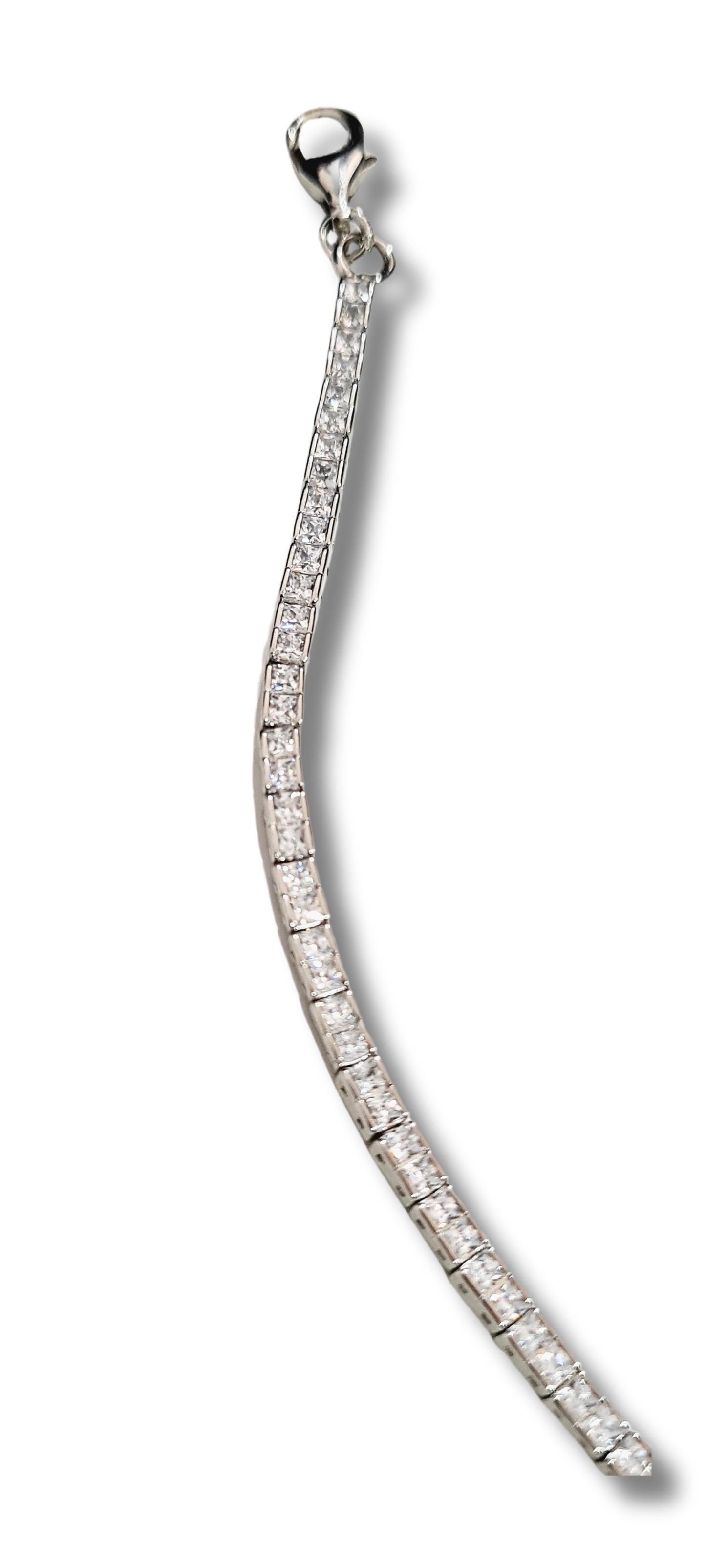 Pulsera tennis white