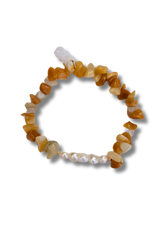 Pulsera de jade amarillo