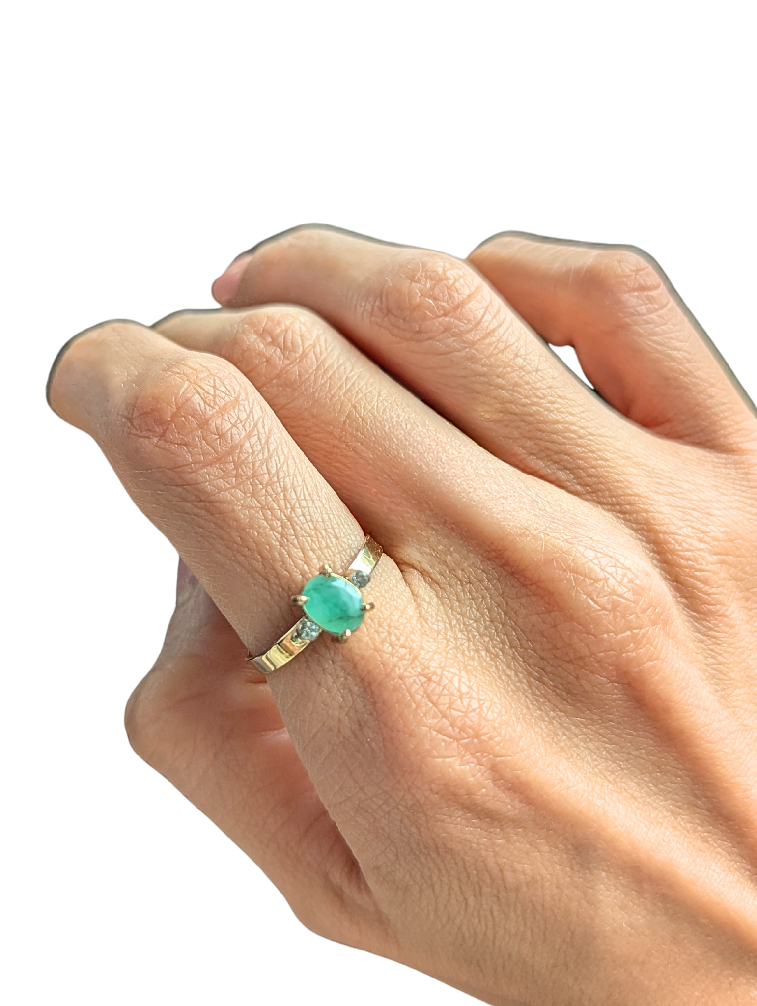 Anillo esmeralda