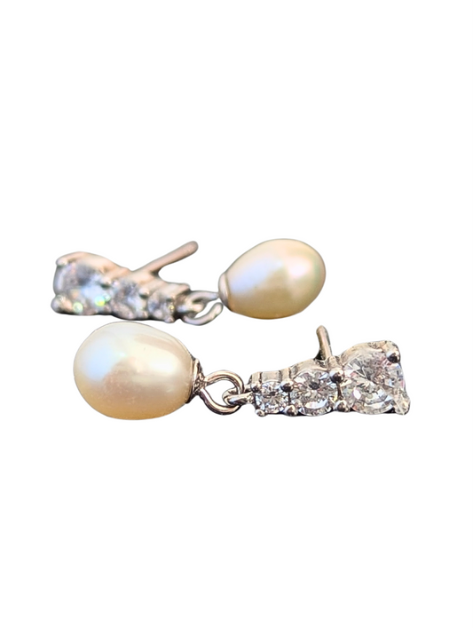 Aretes perla