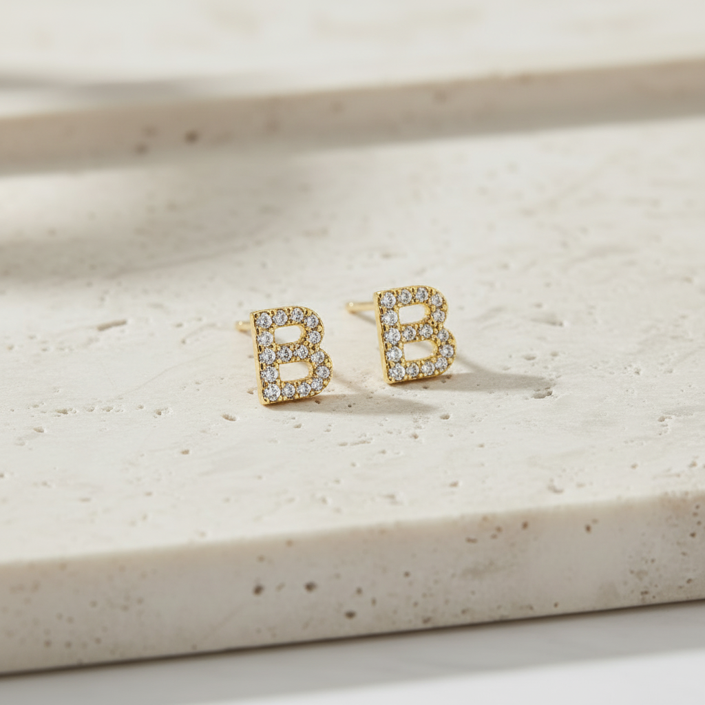 Aretes inicial Oro 14kt
