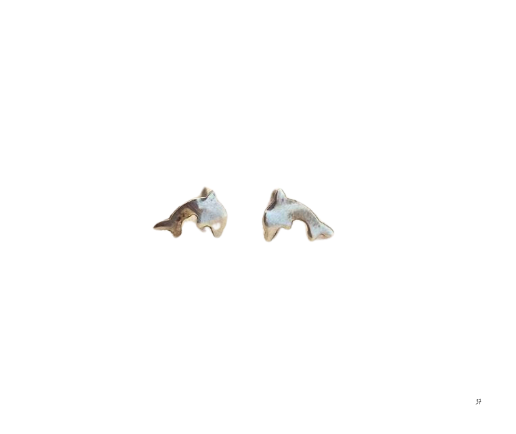 Aretes delfín
