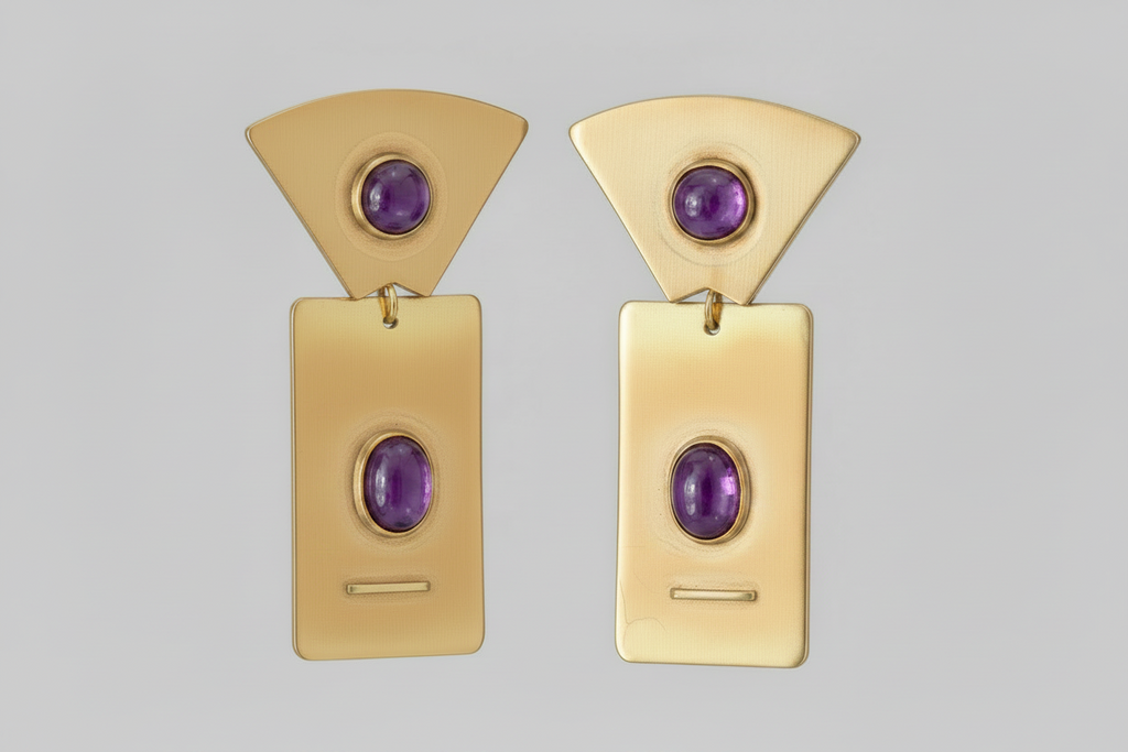 Eclipse real earrings