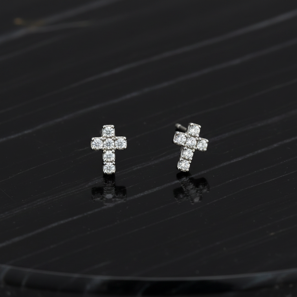 La croix studs