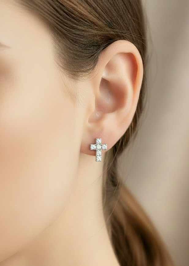 La croix studs