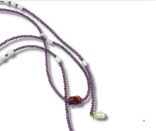 Corbatín morado