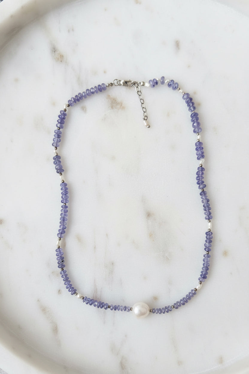 Lavander Aura choker