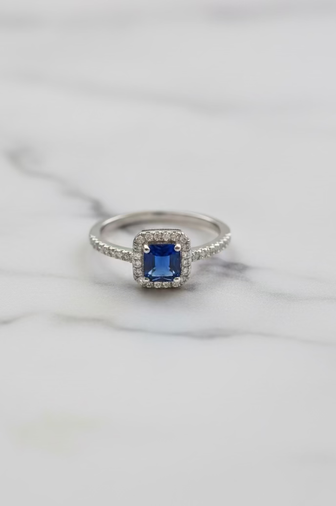 Royal blue princess Ring
