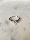 Anillo solitario 5mm