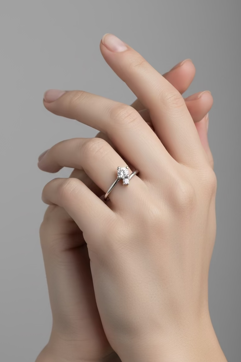 Double shine ring