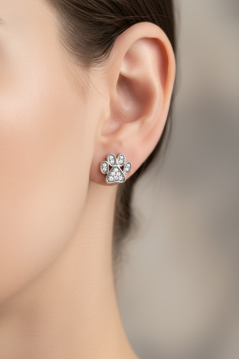 Paw love studs