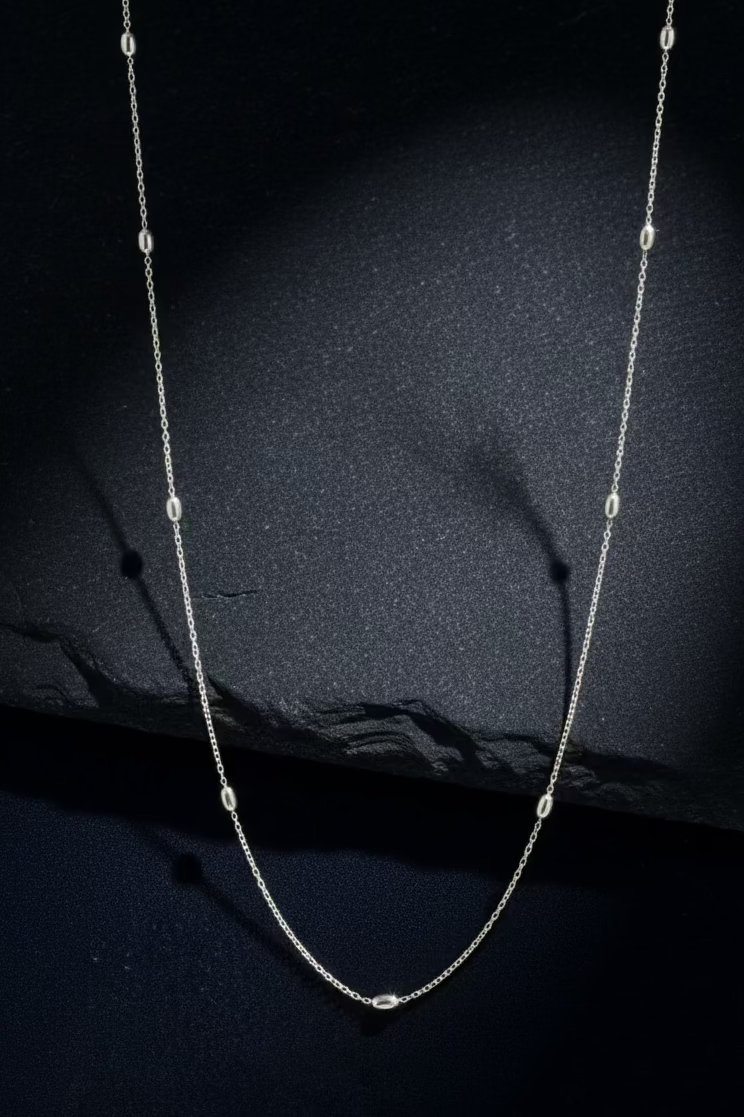 Bubble Silver chain