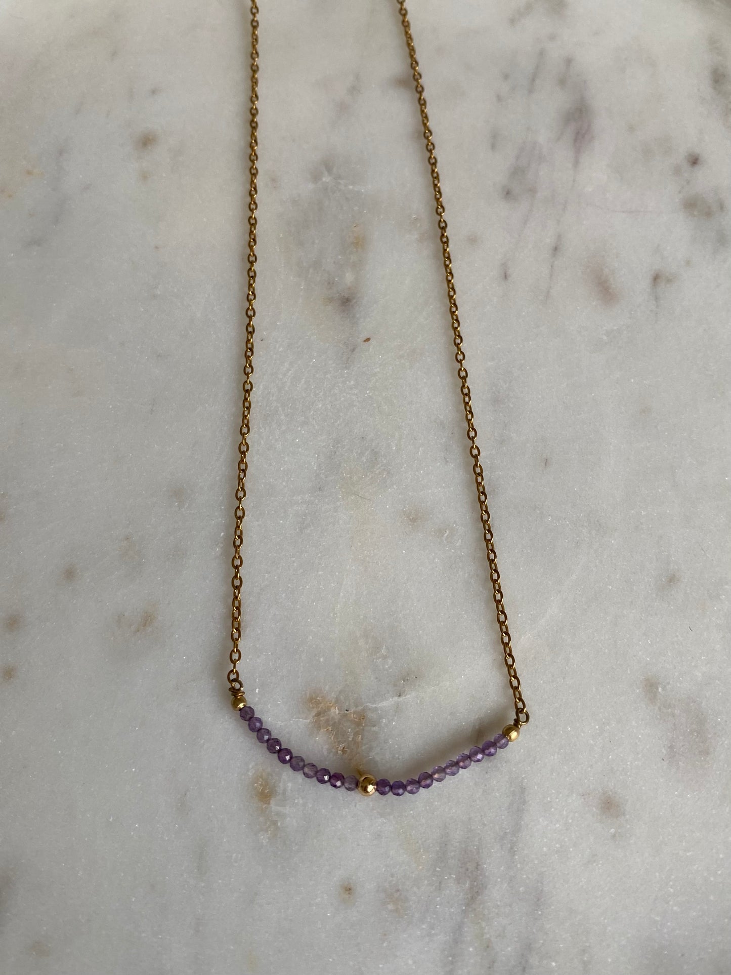 Collar amatista