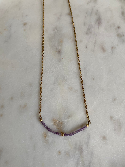 Collar amatista