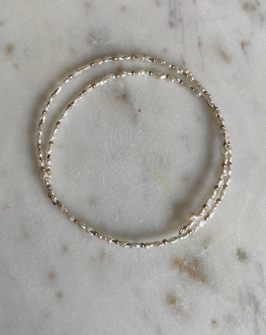 Gargantilla perlas
