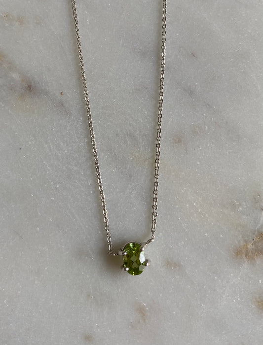 Collar peridoto