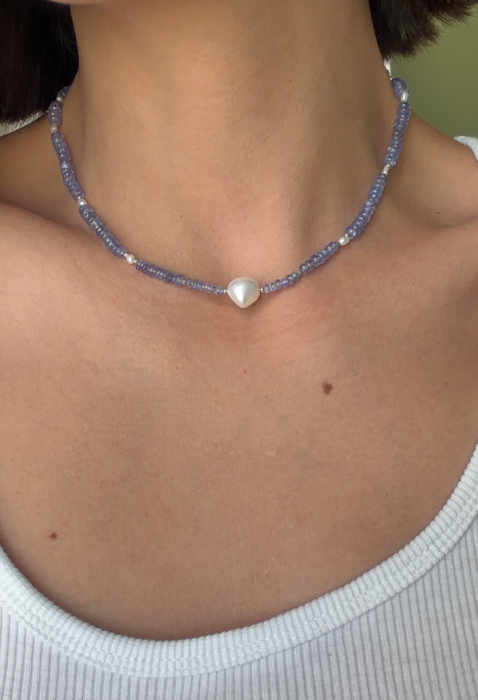Lavander Aura choker
