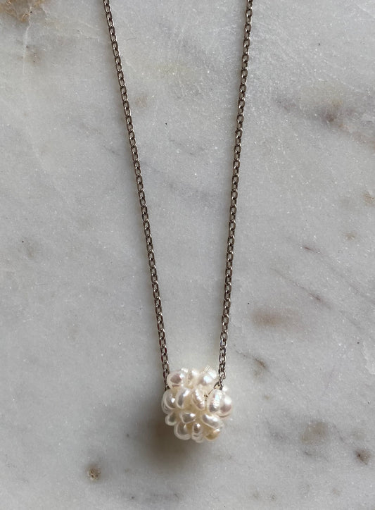 Collar perlas mini