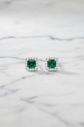 Élan vert studs