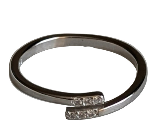 Anillo puntas dobles chispas