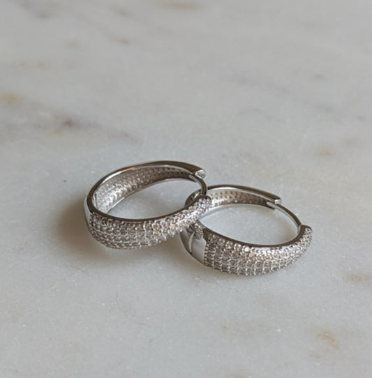 Arracadas con zirconia