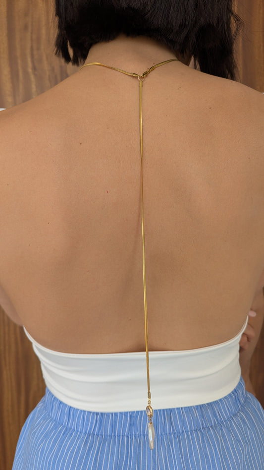 Cadena para espalda lisa