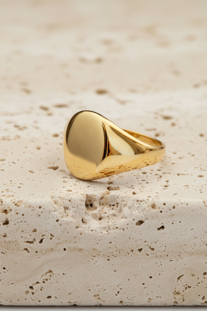 Áurea signet  Ring