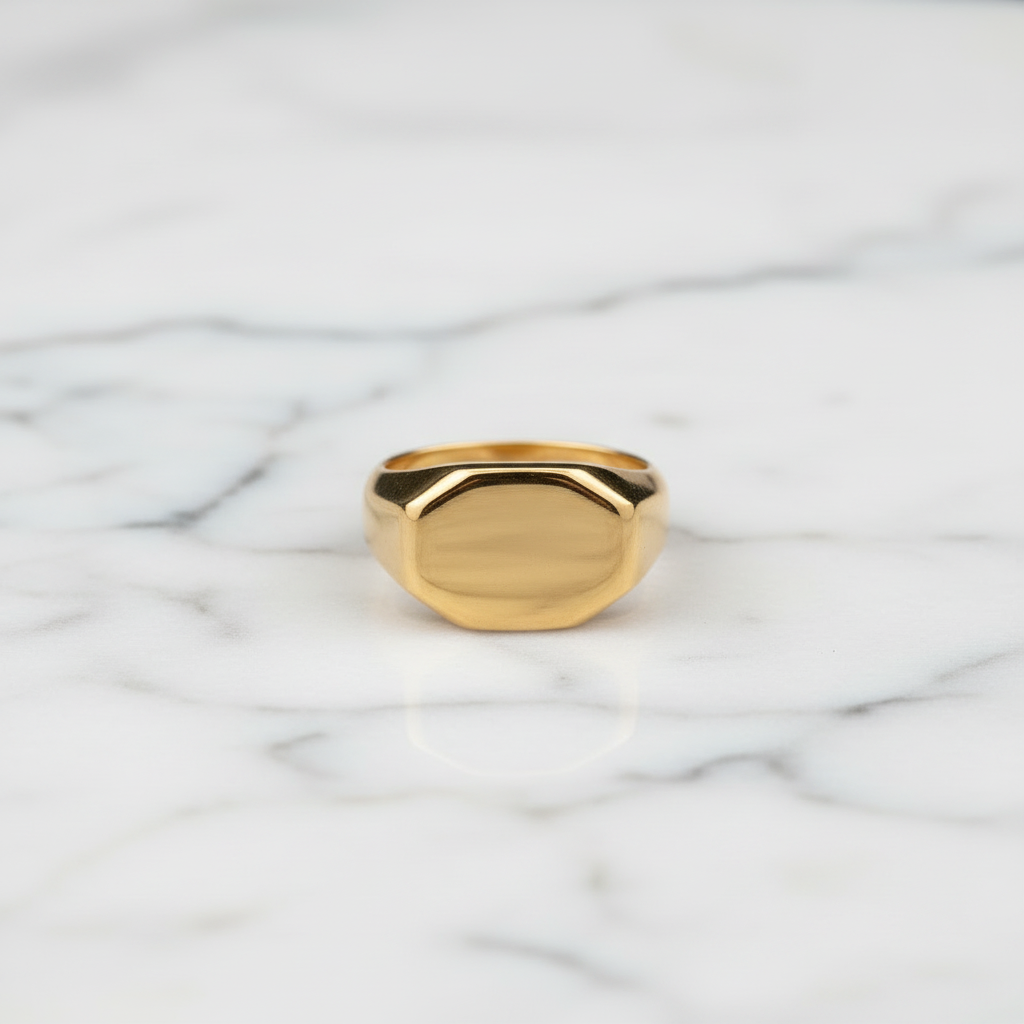 Áurea signet  Ring